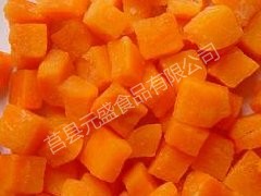 速冻胡萝卜丁